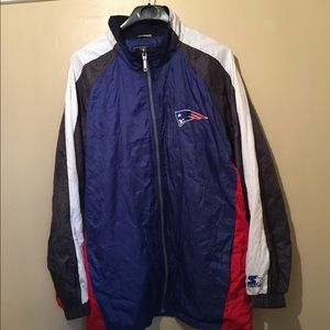 Vintage New England Patriots windbreaker